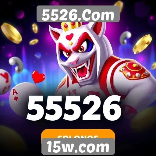 Promoções e bônus disponíveis no site 5526.Com